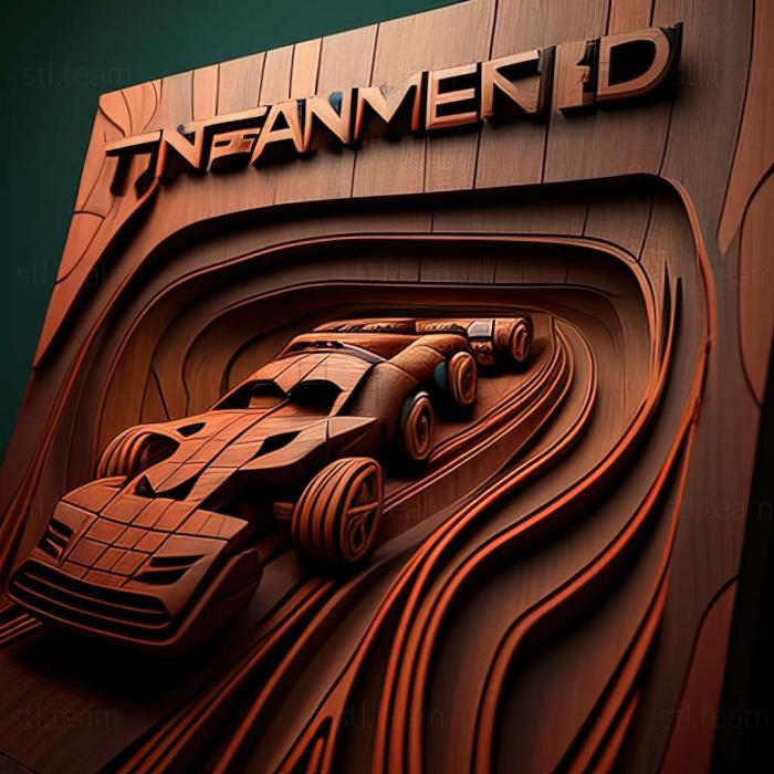 3D model TrackMania United Forever game (STL)
